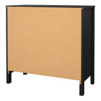 Maria Chest 3 Drawers in Matt Black
