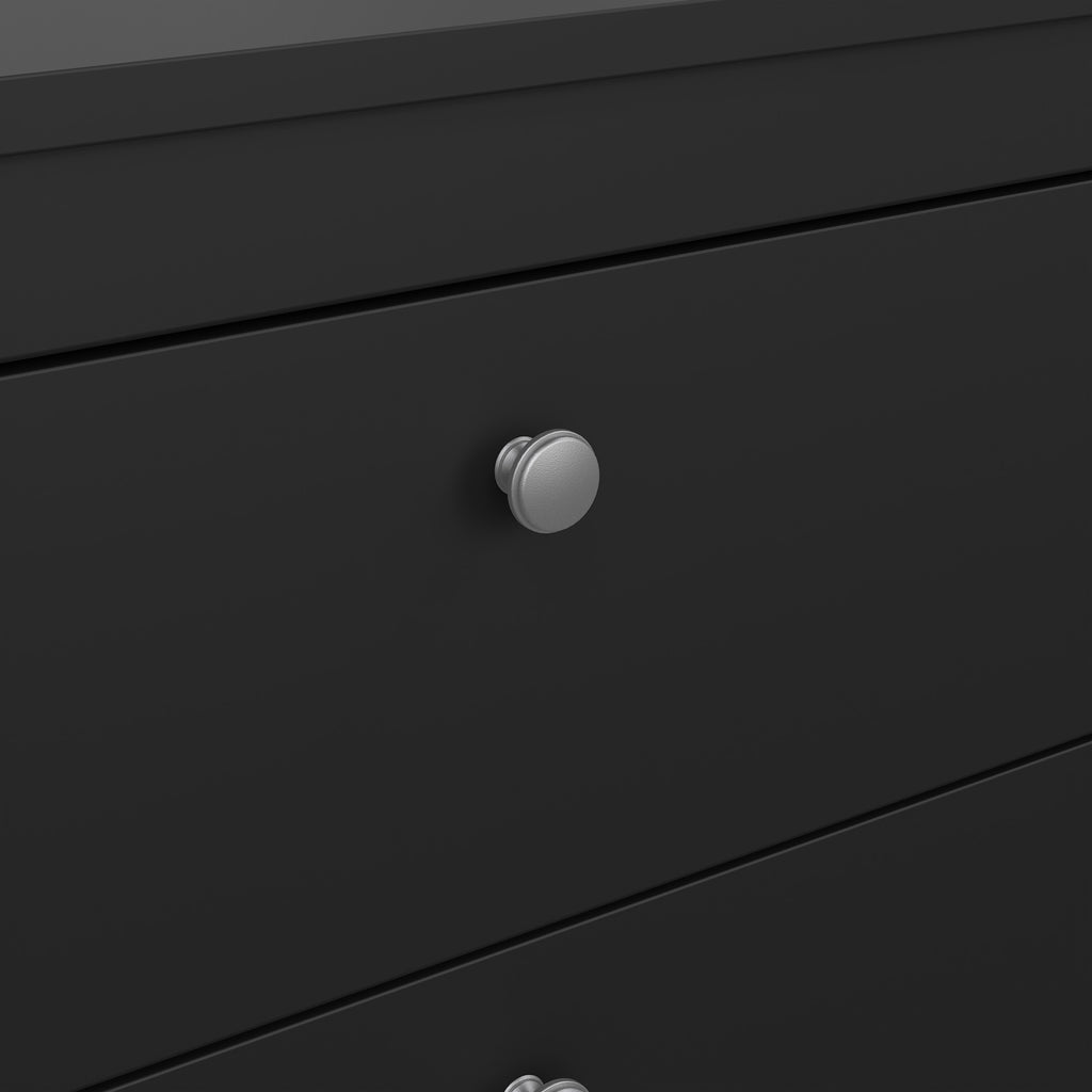 Maria Chest 3 Drawers in Matt Black