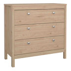 Maria Chest 3 Drawers in Jackson Hickory Oak