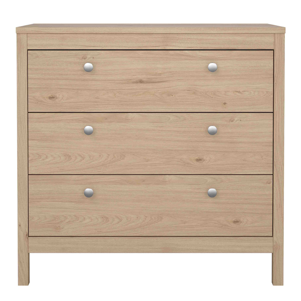 Maria Chest 3 Drawers in Jackson Hickory Oak