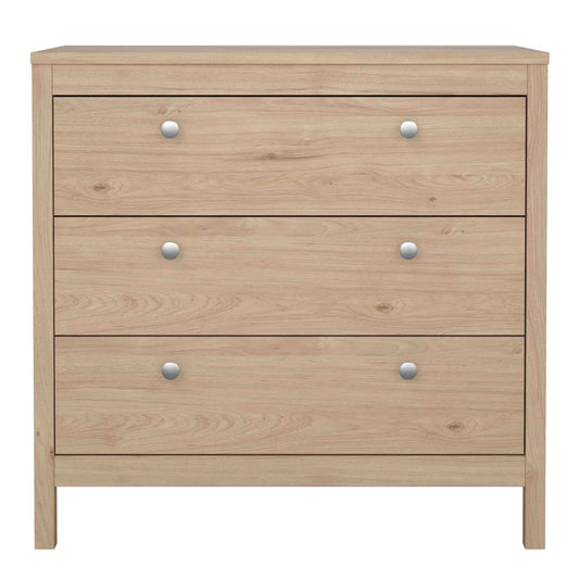 Maria Chest 3 Drawers in Jackson Hickory Oak