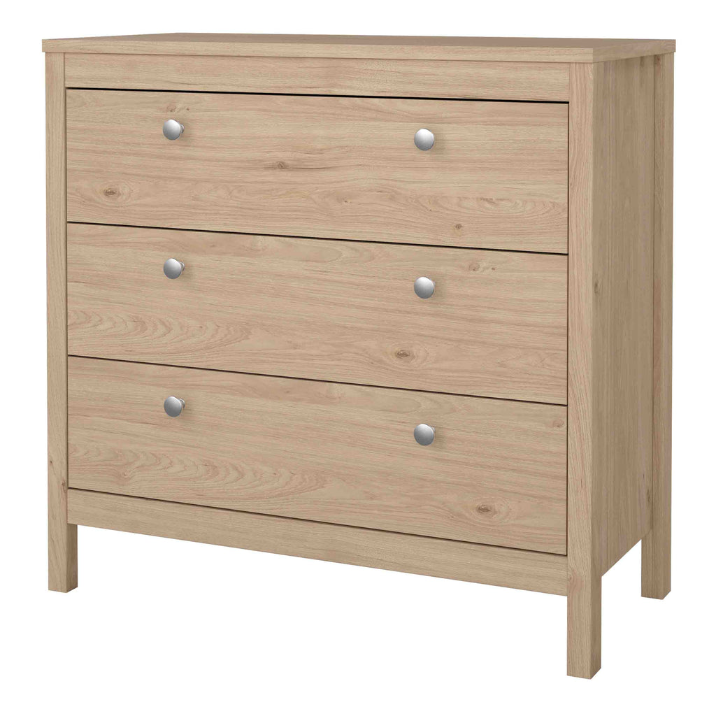 Maria Chest 3 Drawers in Jackson Hickory Oak