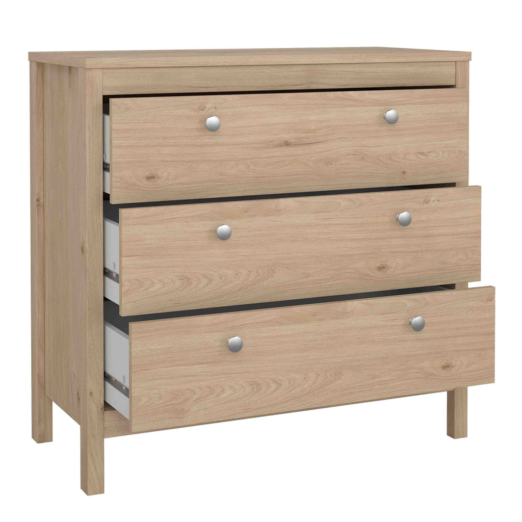 Maria Chest 3 Drawers in Jackson Hickory Oak