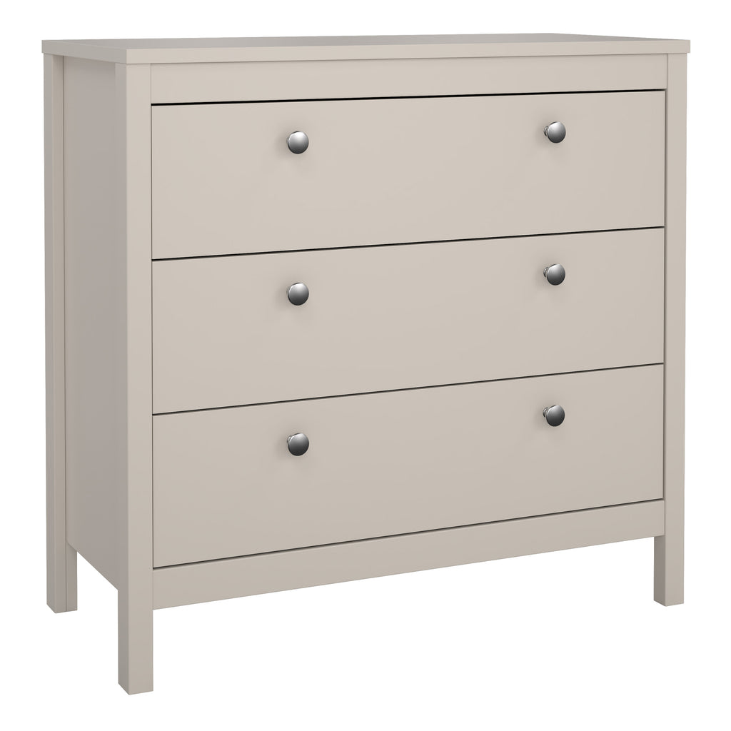 Maria Chest 3 Drawers in Cashmere