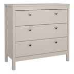 Maria Chest 3 Drawers in Cashmere