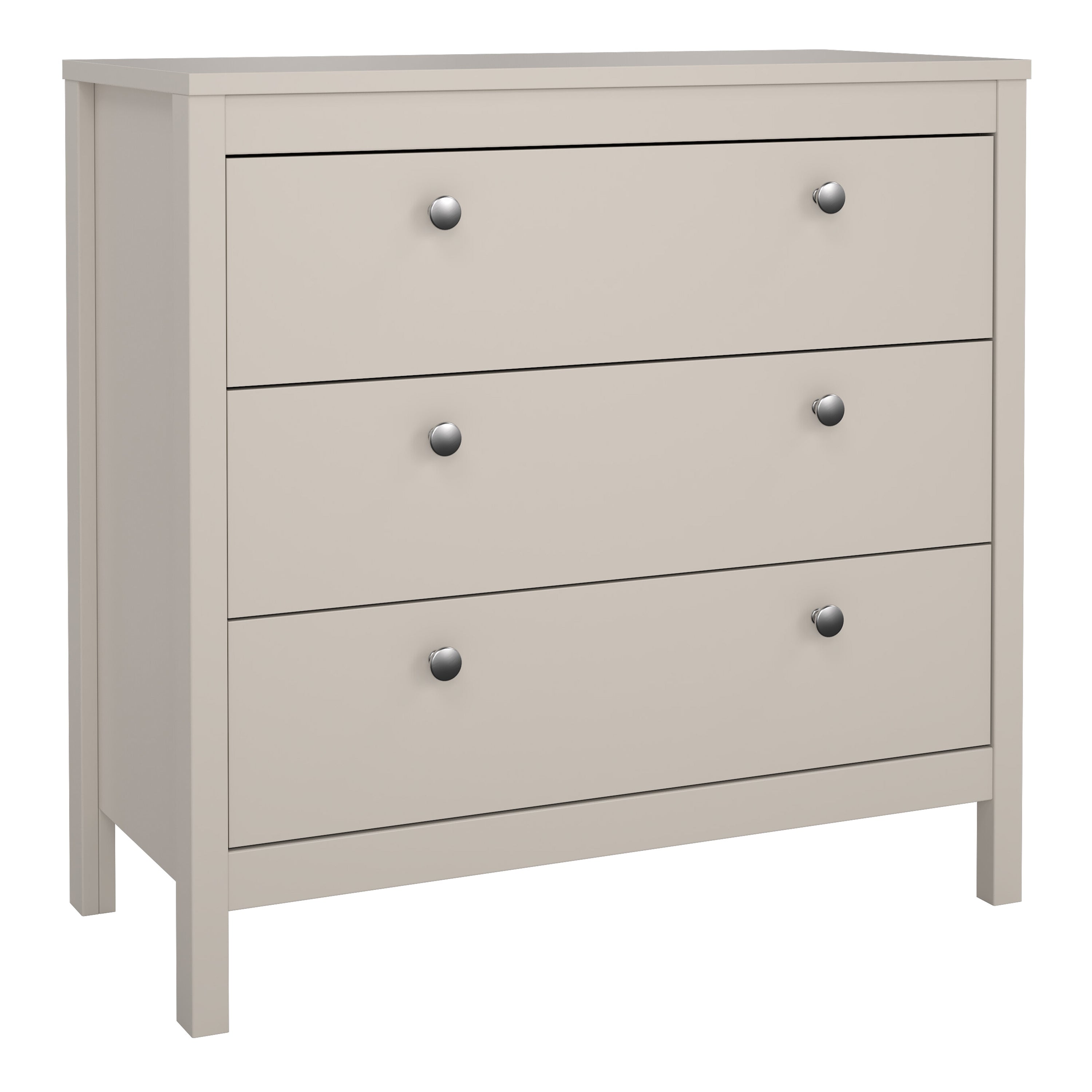 Maria Chest 3 Drawers in Cashmere