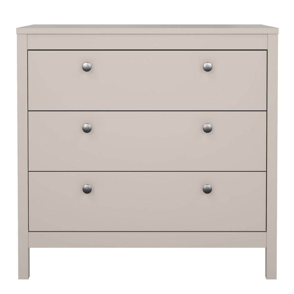 Maria Chest 3 Drawers in Cashmere