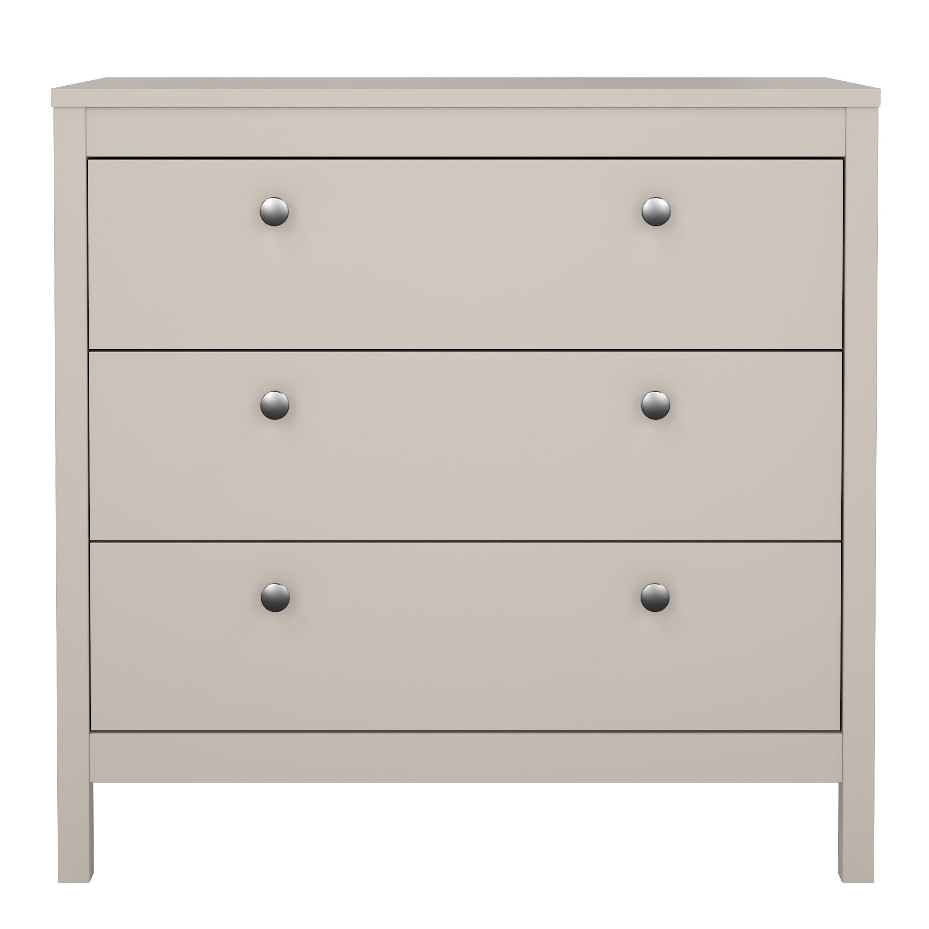 Maria Chest 3 Drawers in Cashmere