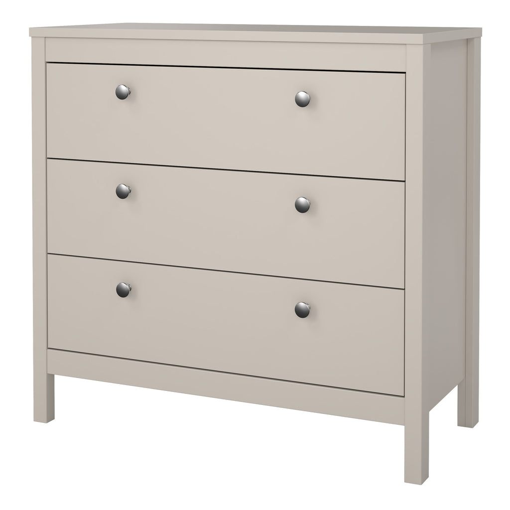 Maria Chest 3 Drawers in Cashmere