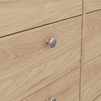 Maria Double Dresser 4+4 Drawers in Jackson Hickory Oak