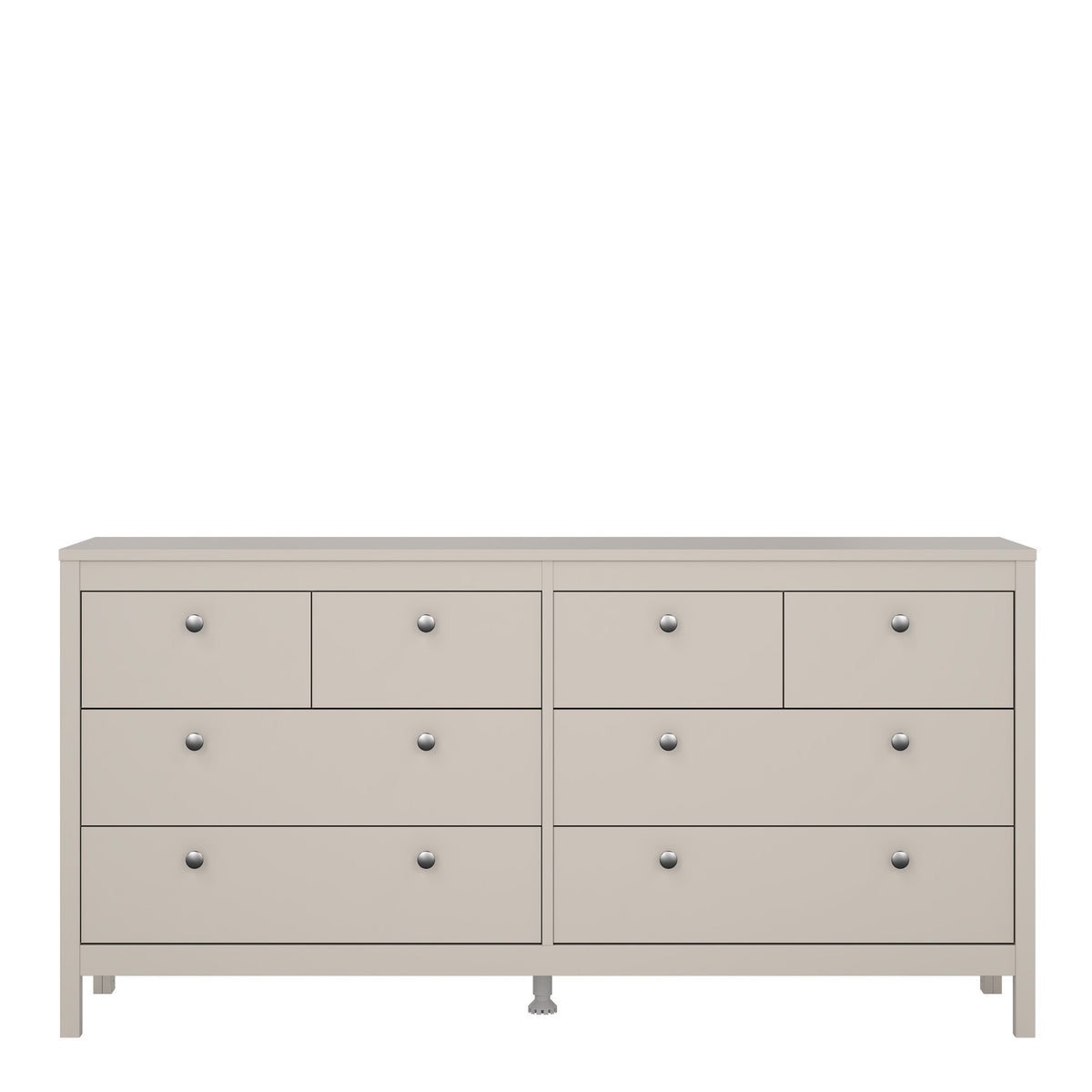 Maria Double Dresser 4+4 Drawers in Cashmere