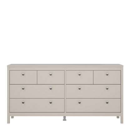 Maria Double Dresser 4+4 Drawers in Cashmere