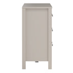Maria Double Dresser 4+4 Drawers in Cashmere