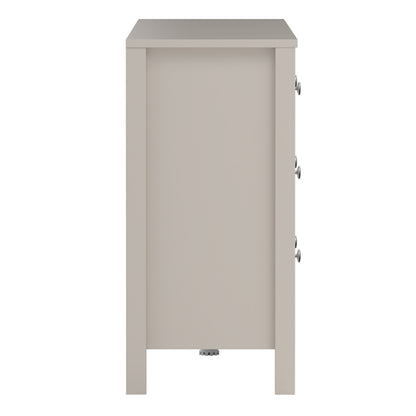 Maria Double Dresser 4+4 Drawers in Cashmere
