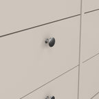 Maria Double Dresser 4+4 Drawers in Cashmere