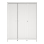 Maria Wardrobe with 3 Doors in White