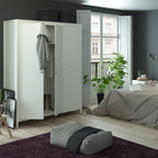 Maria Wardrobe with 3 Doors in White