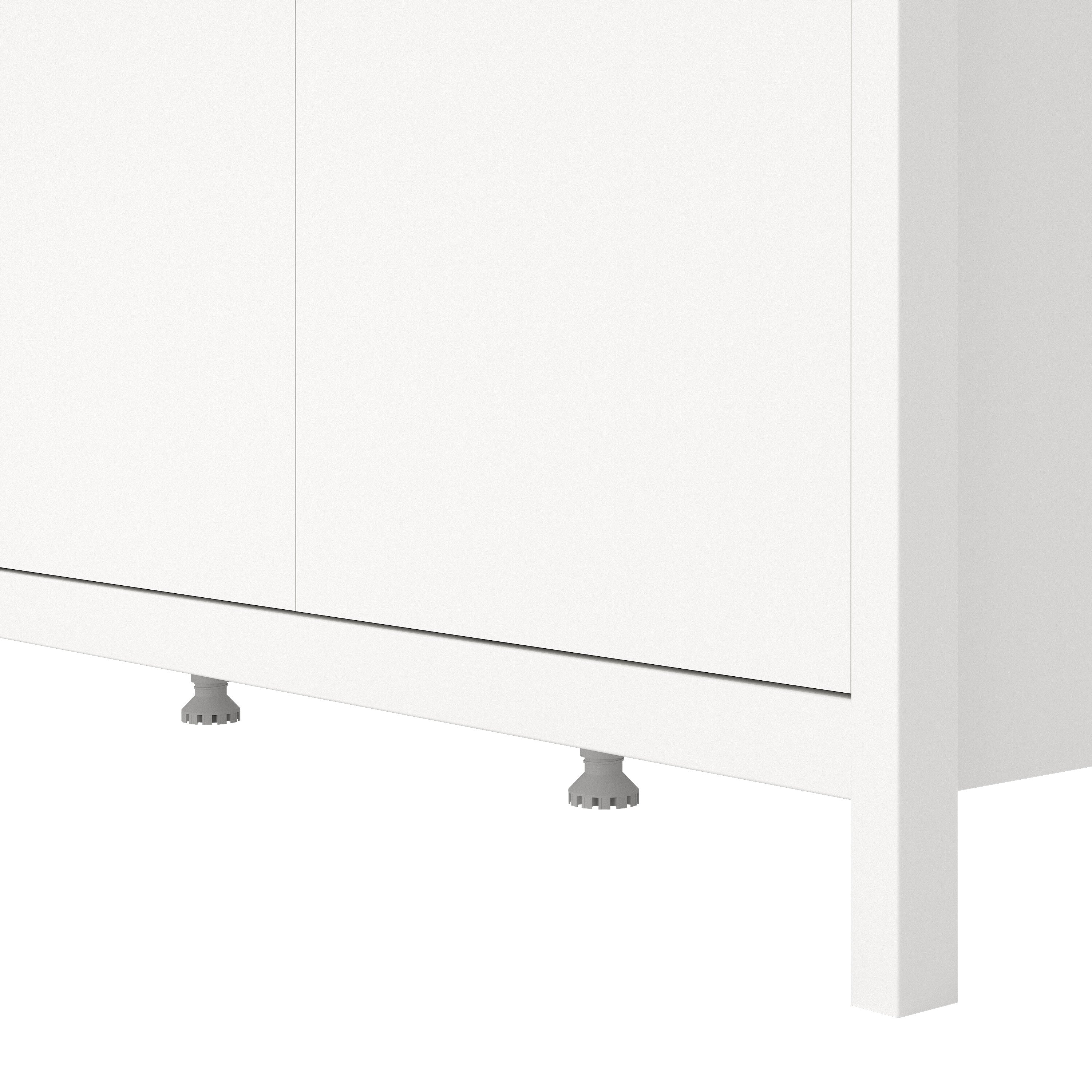 Maria Wardrobe with 3 Doors in White