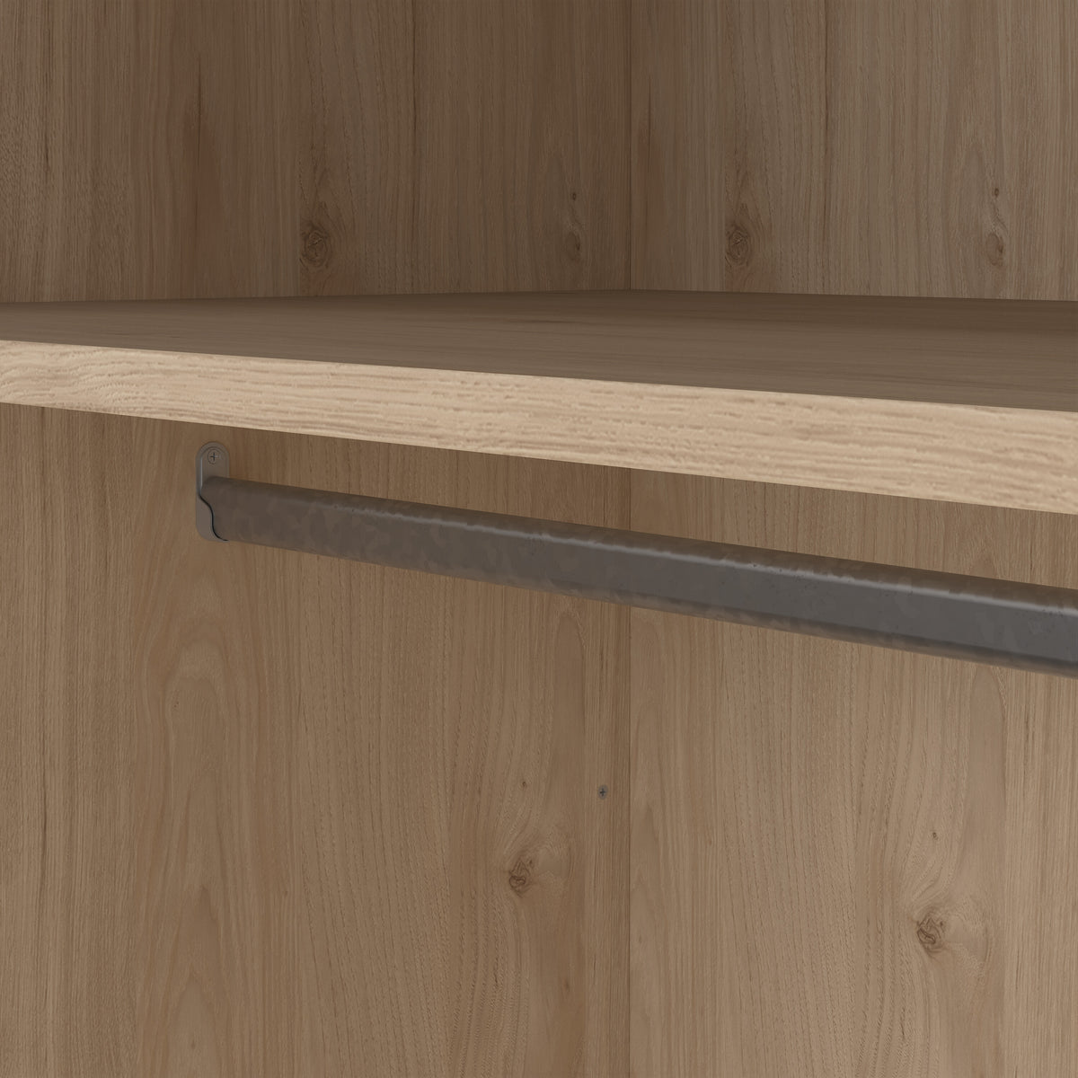 Maria Wardrobe with 3 Doors in Jackson Hickory Oak
