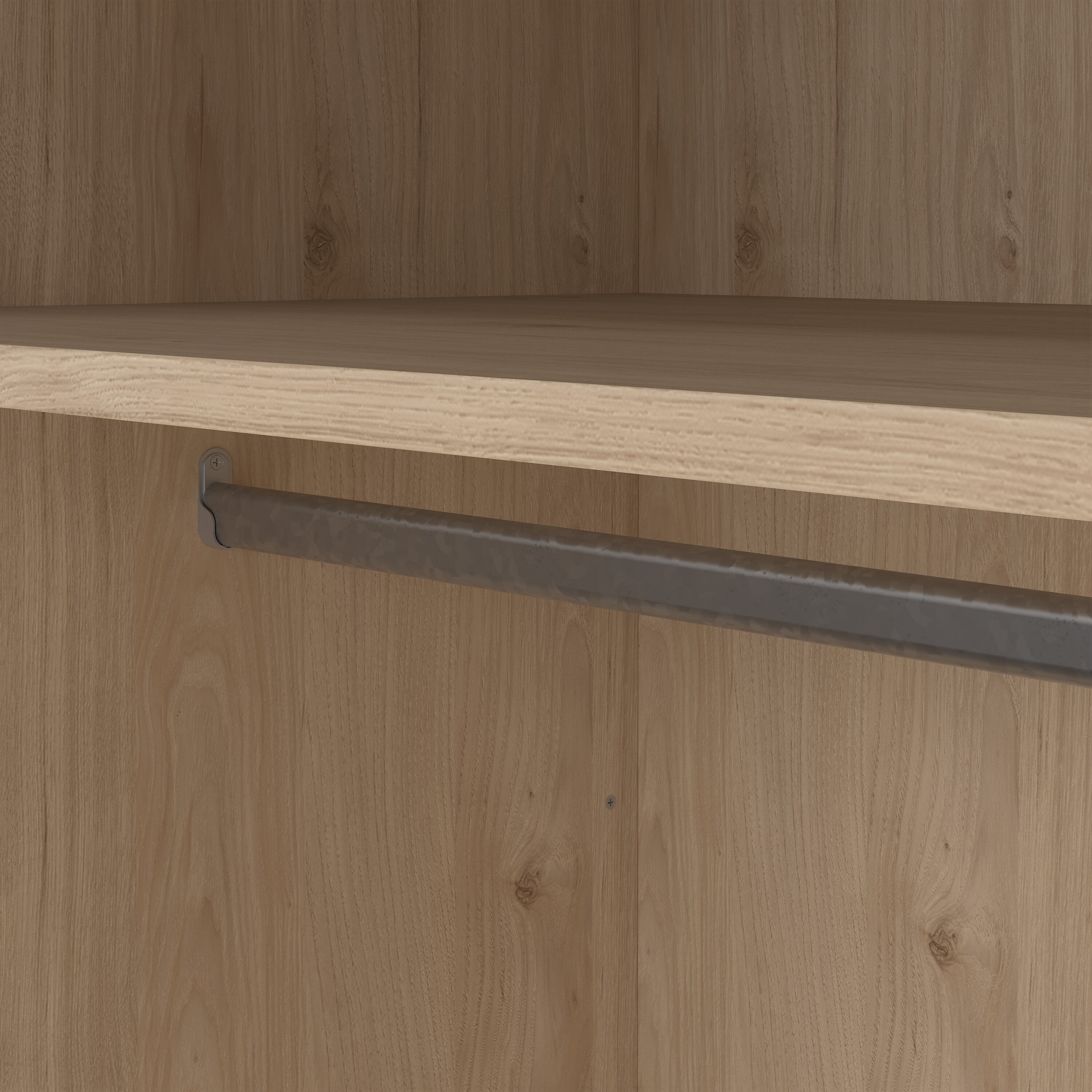 Maria Wardrobe with 3 Doors in Jackson Hickory Oak