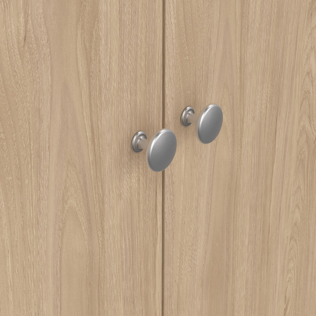 Maria Wardrobe with 3 Doors in Jackson Hickory Oak