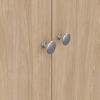 Maria Wardrobe with 3 Doors in Jackson Hickory Oak