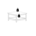 Maria Coffee Table in White