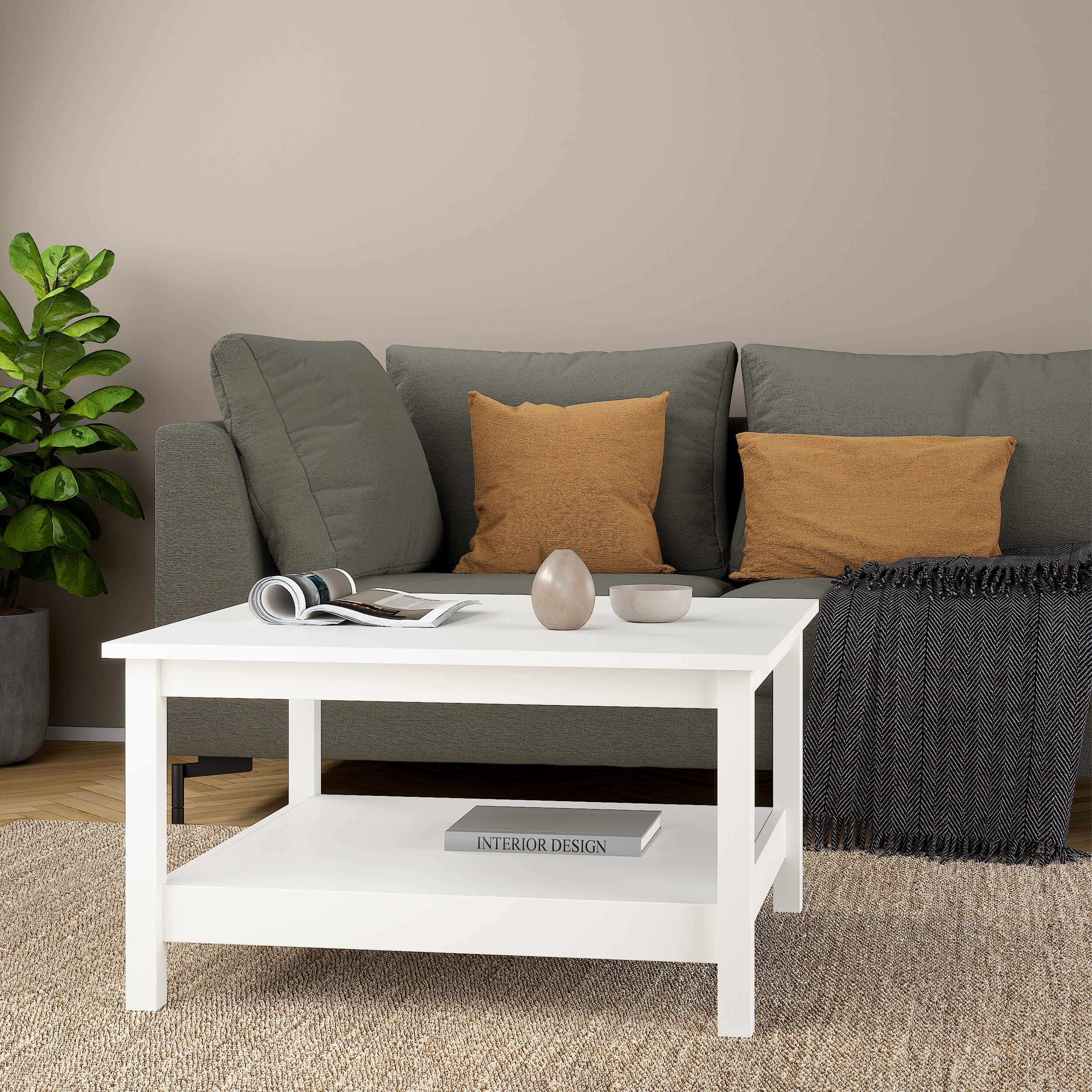 Maria Coffee Table in White