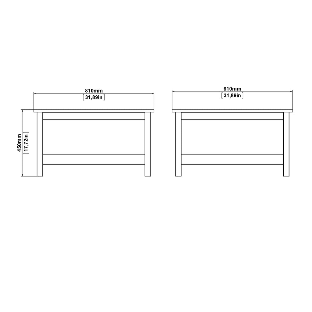 Maria Coffee Table in White