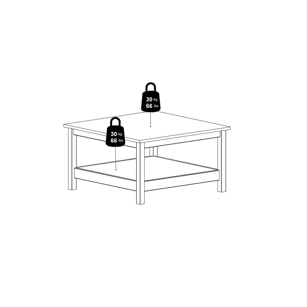 Maria Coffee Table in Matt Black