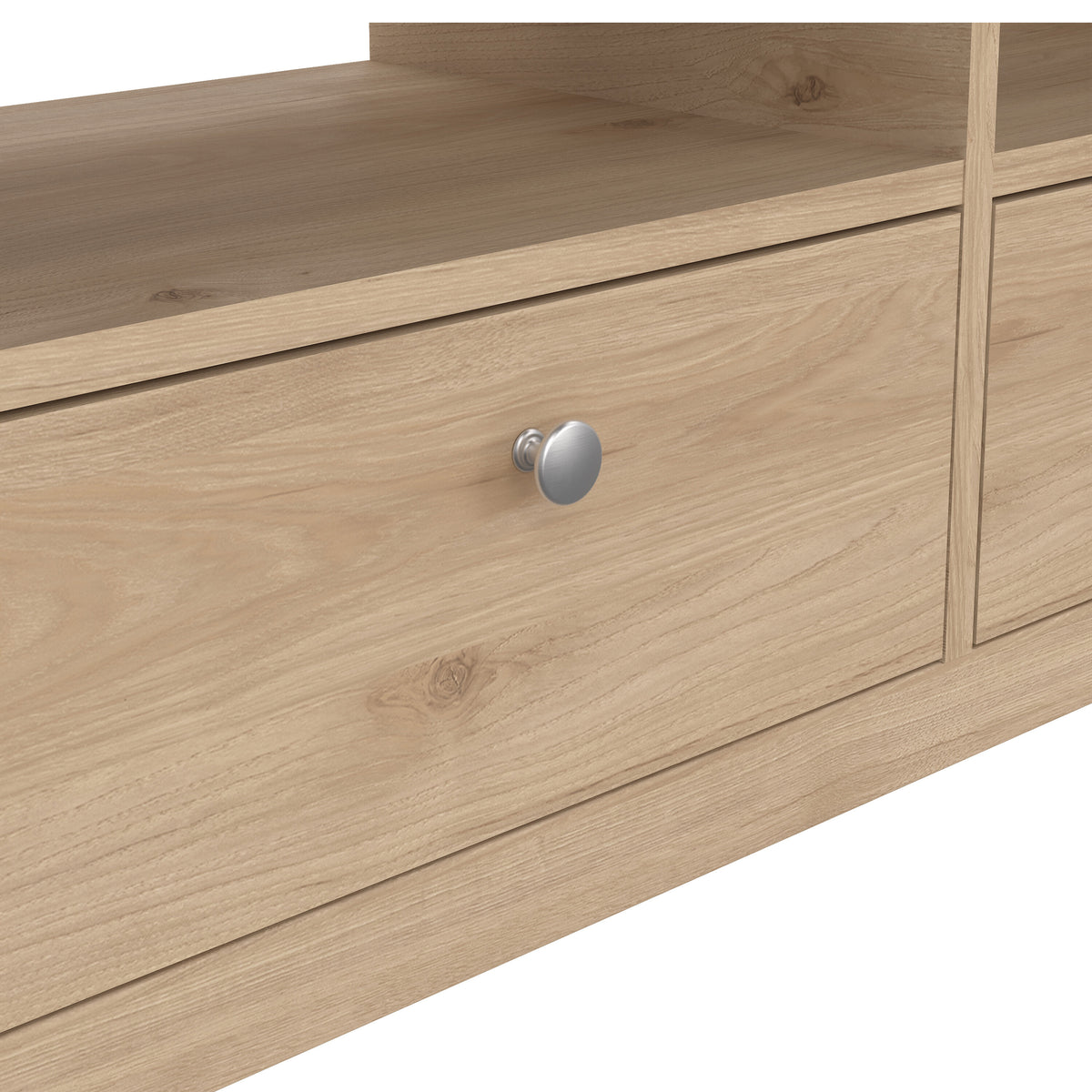 Maria TV-Unit 3 Drawers in Jackson Hickory Oak