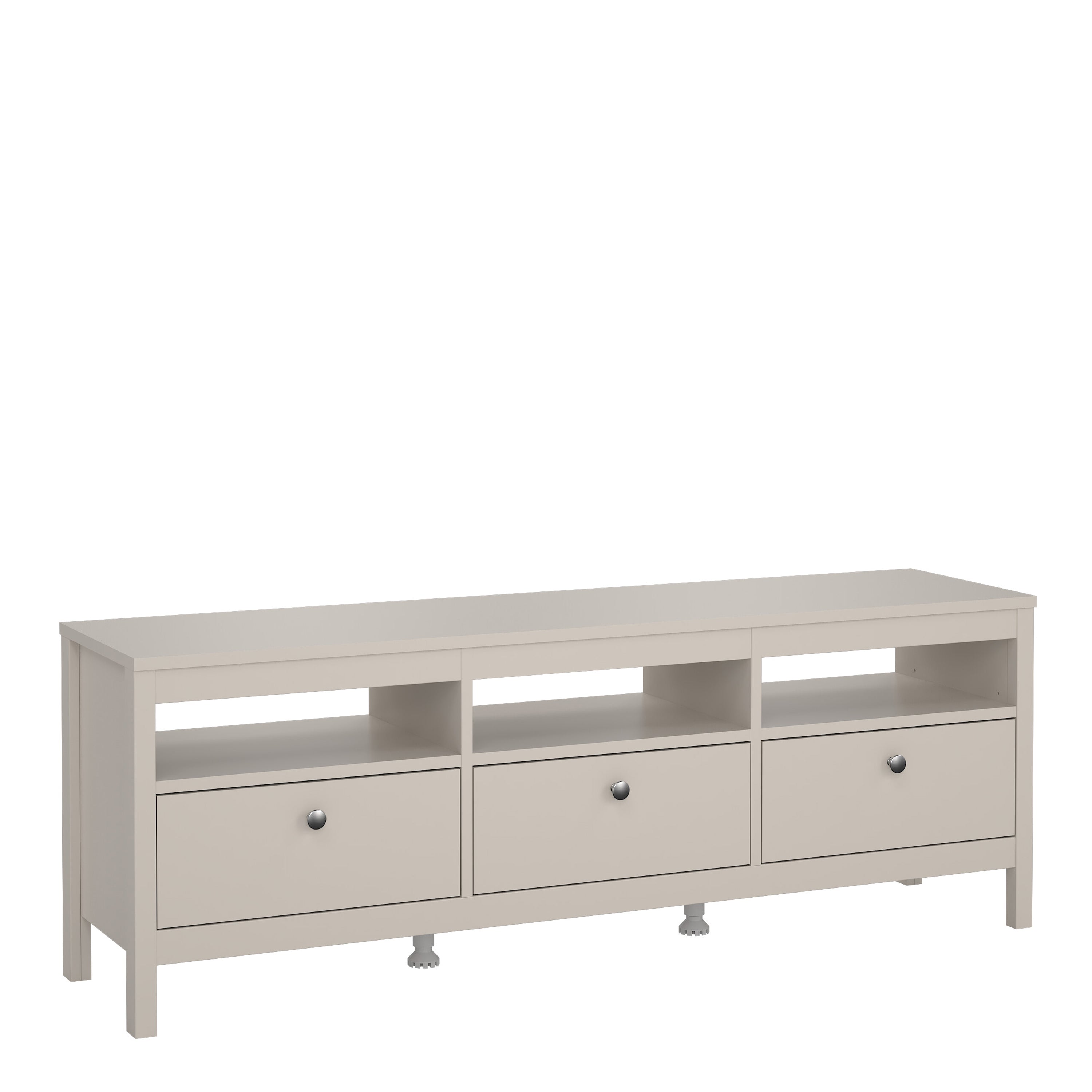 Maria TV Unit 3 Drawers in Cashmere