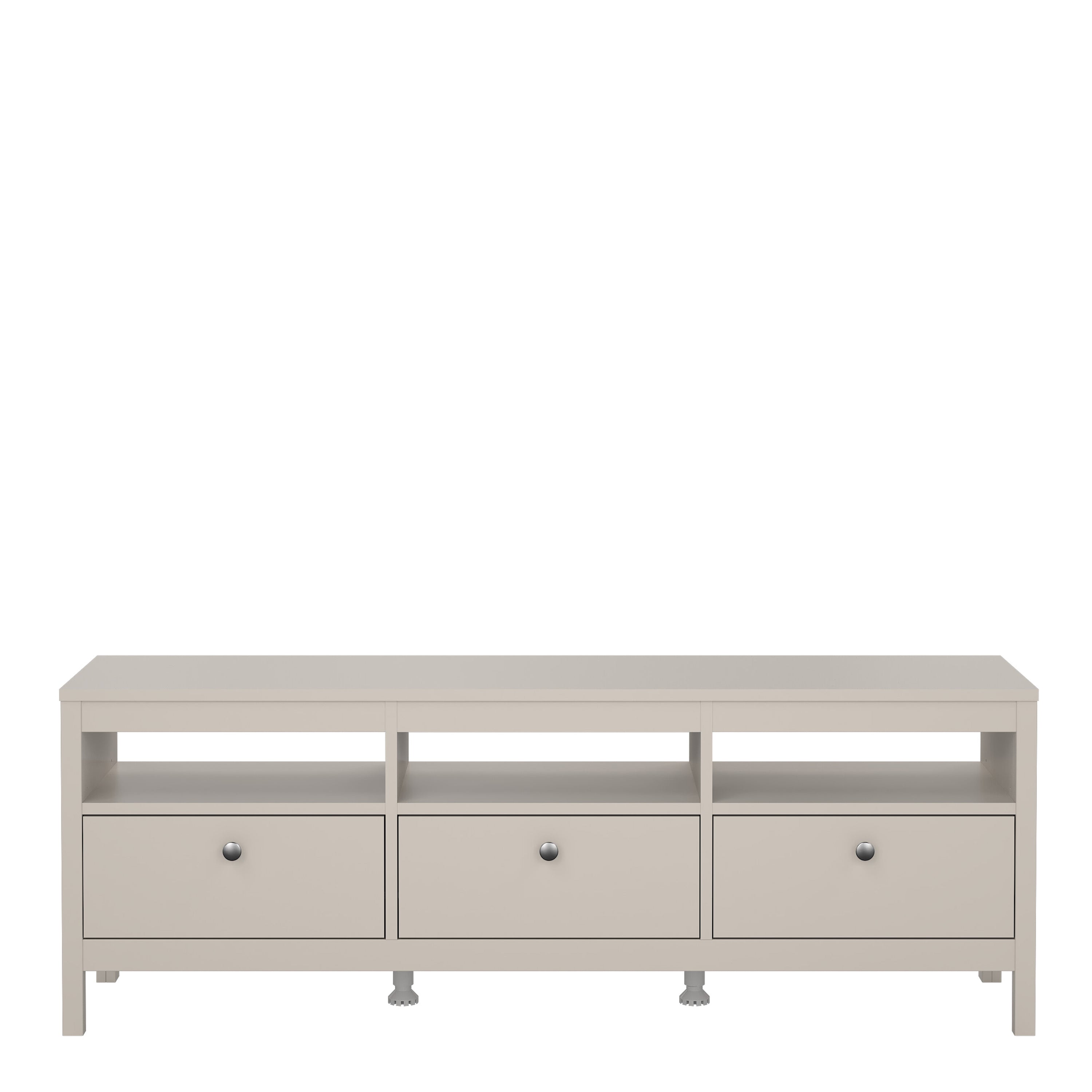 Maria TV Unit 3 Drawers in Cashmere