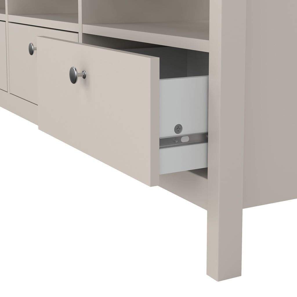 Maria TV Unit 3 Drawers in Cashmere