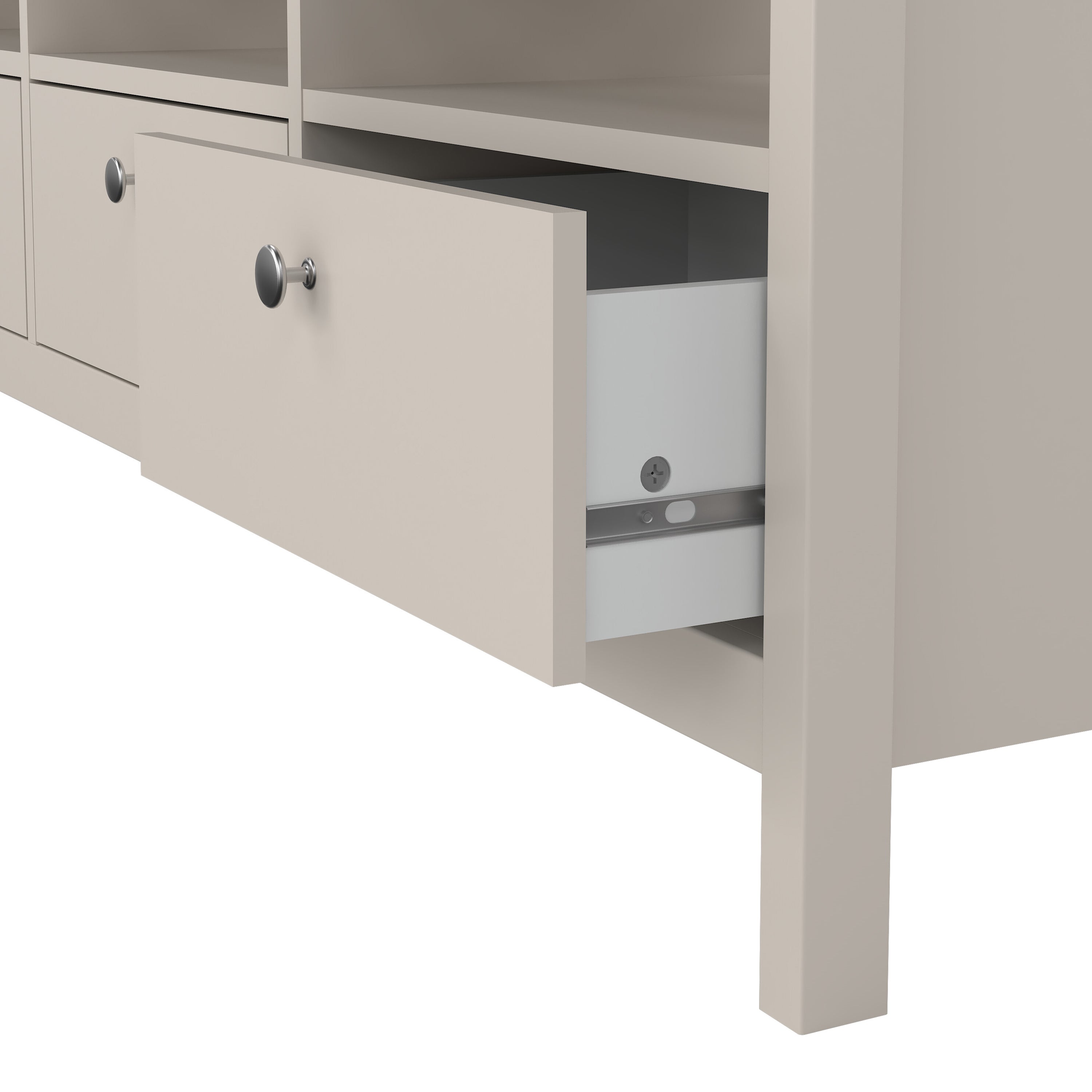 Maria TV Unit 3 Drawers in Cashmere