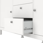 Maria Sideboard 2 Doors 3 Drawers in White
