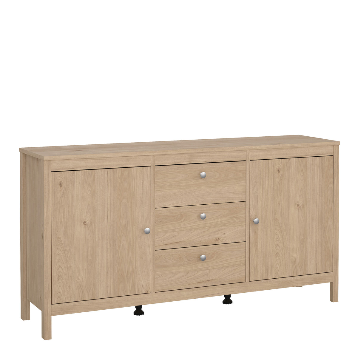Maria 2 Door/3 Drawer Sideboard in Jackson Hickory Oak