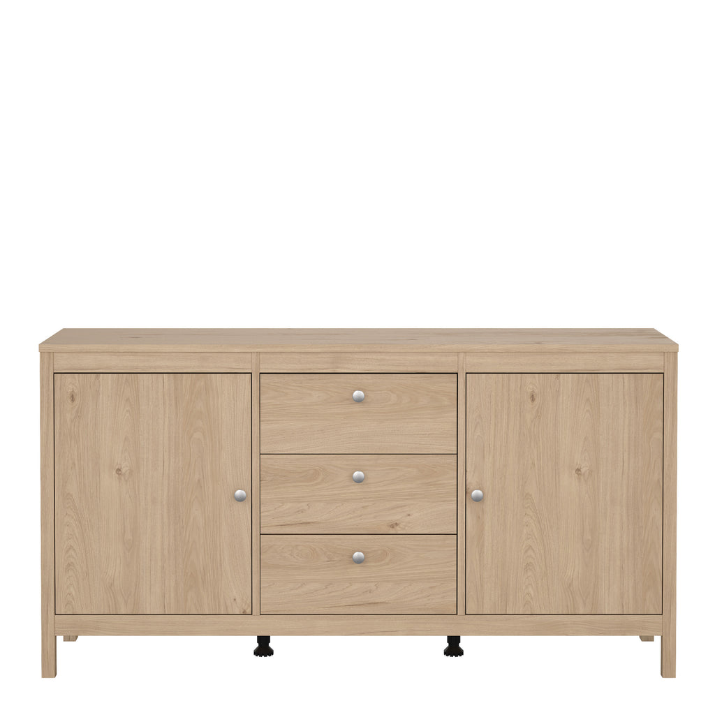 Maria 2 Door/3 Drawer Sideboard in Jackson Hickory Oak