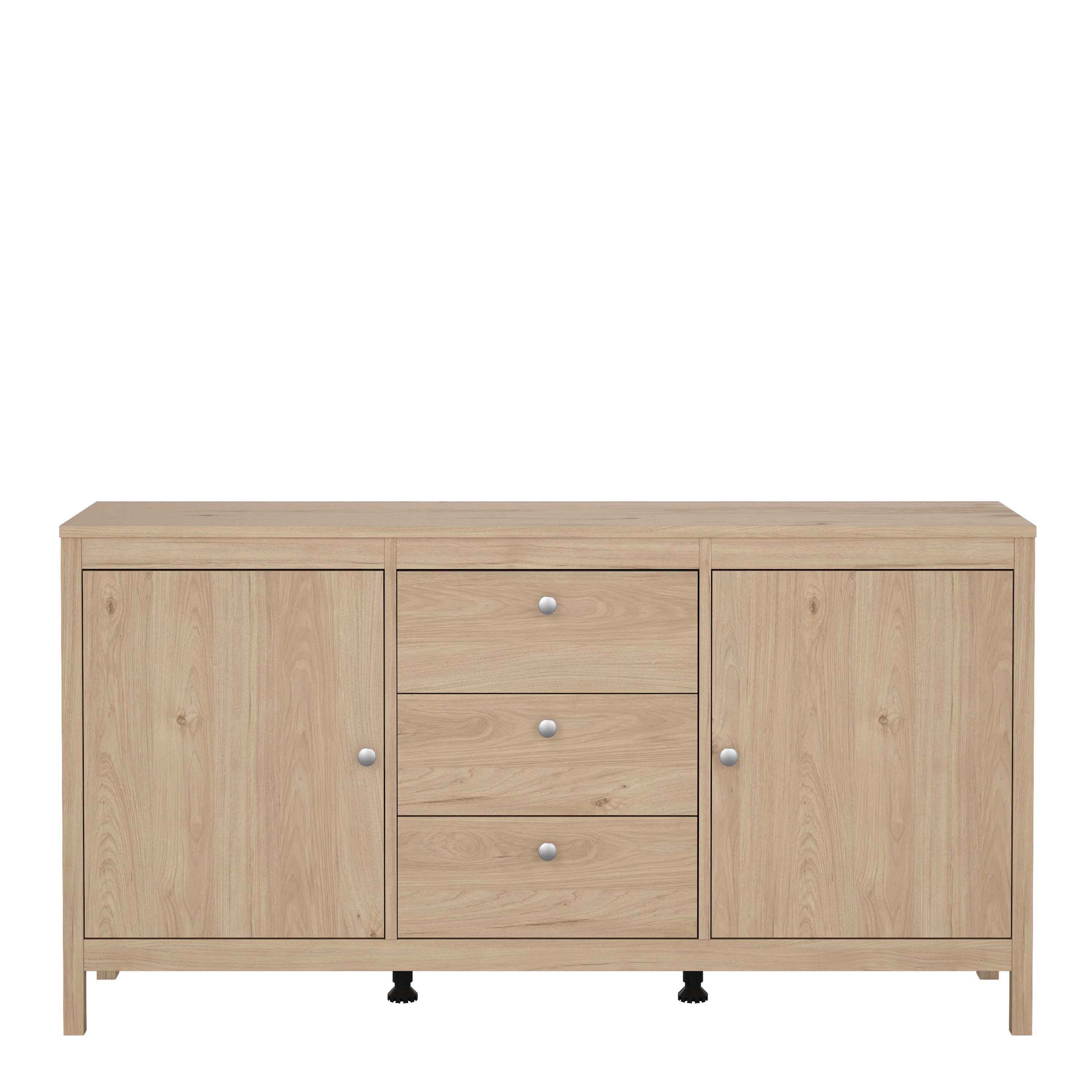 Maria 2 Door/3 Drawer Sideboard in Jackson Hickory Oak