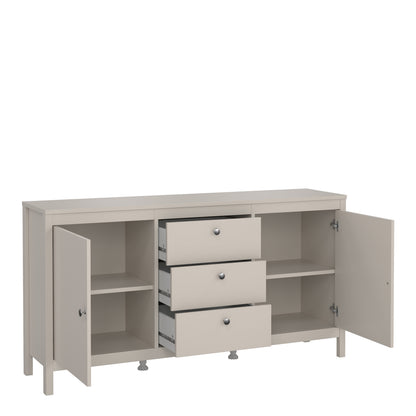 Maria 2 Door/ 3 Drawer Sideboard in Cashmere