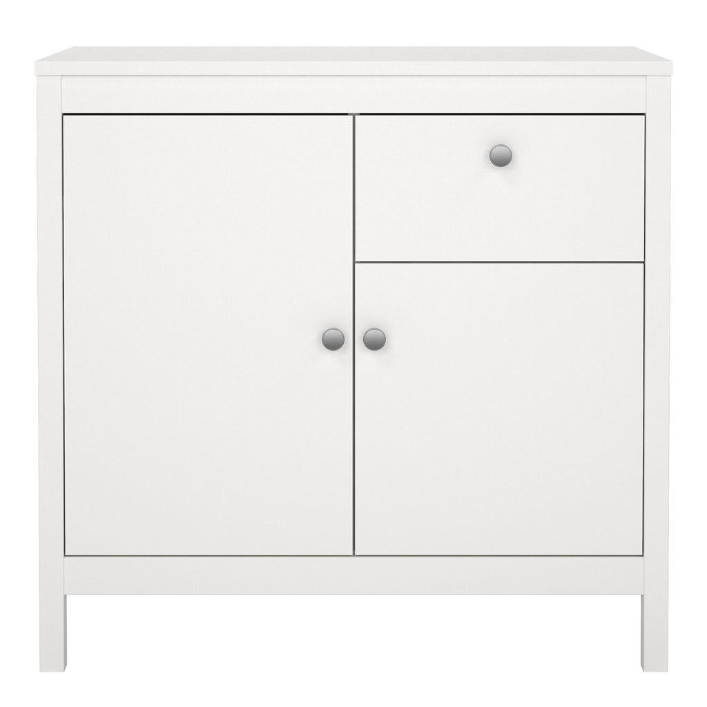 Maria 2 Door/ 1 Drawer Sideboard in White