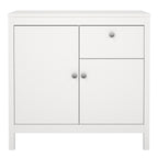Maria 2 Door/ 1 Drawer Sideboard in White
