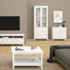Maria 2 Door/ 1 Drawer Sideboard in White