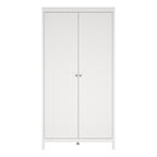 Maria Wardrobe with 2 Doors in White