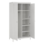 Maria Wardrobe with 2 Doors in White