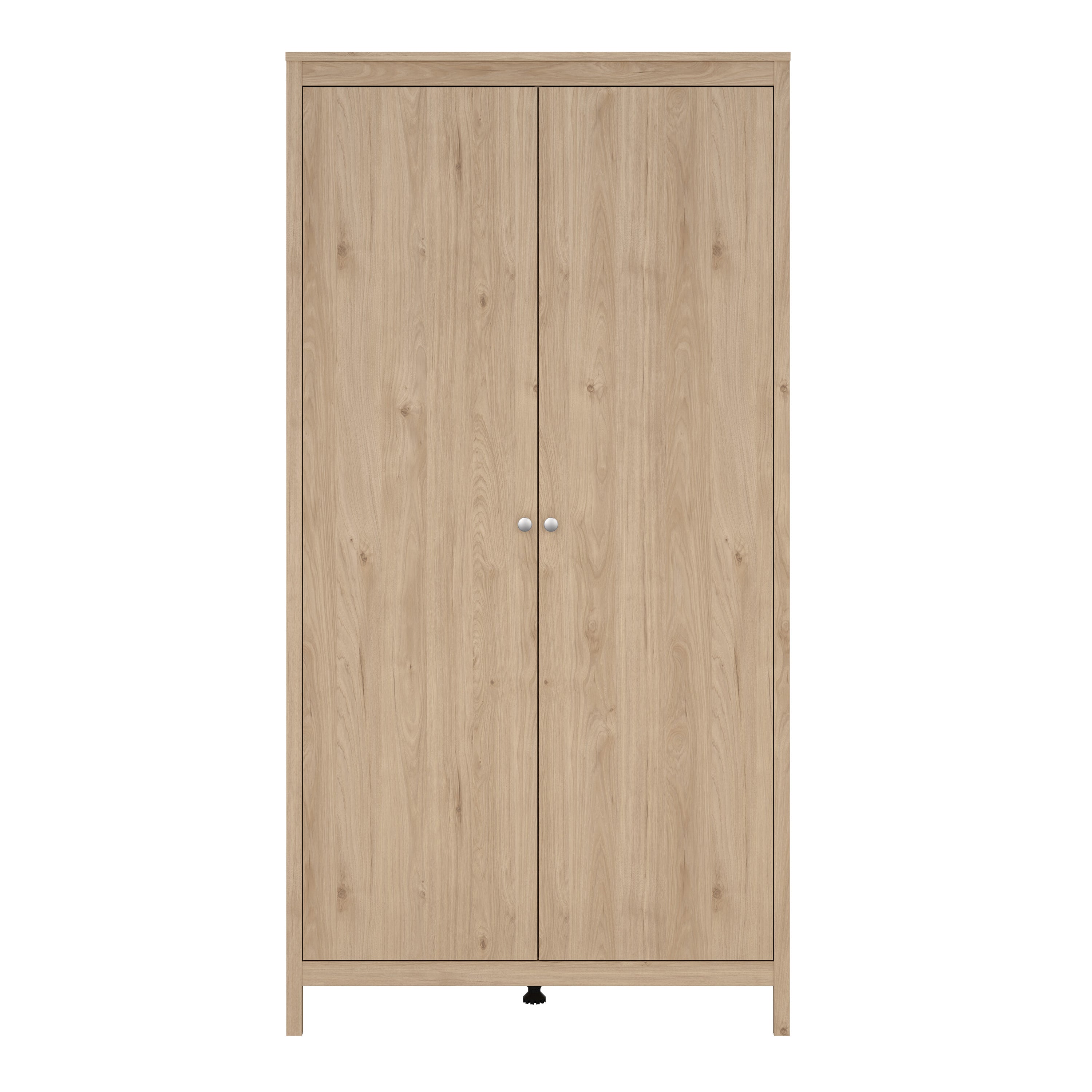 Maria Wardrobe with 2 Doors in Jackson Hickory Oak