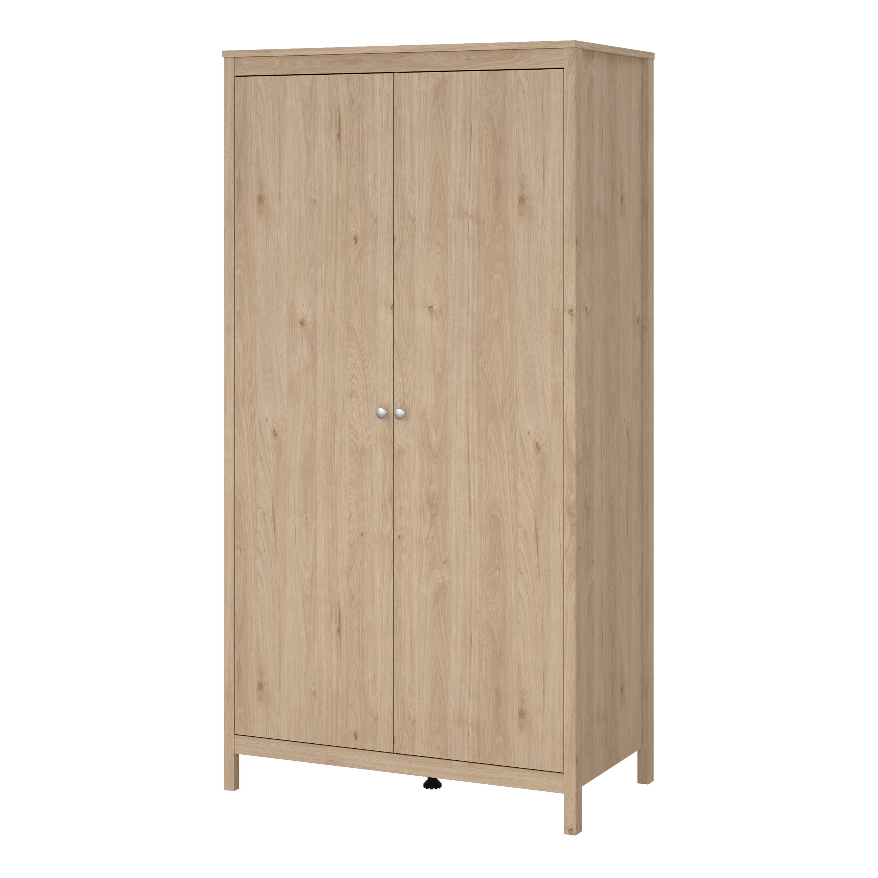 Maria Wardrobe with 2 Doors in Jackson Hickory Oak
