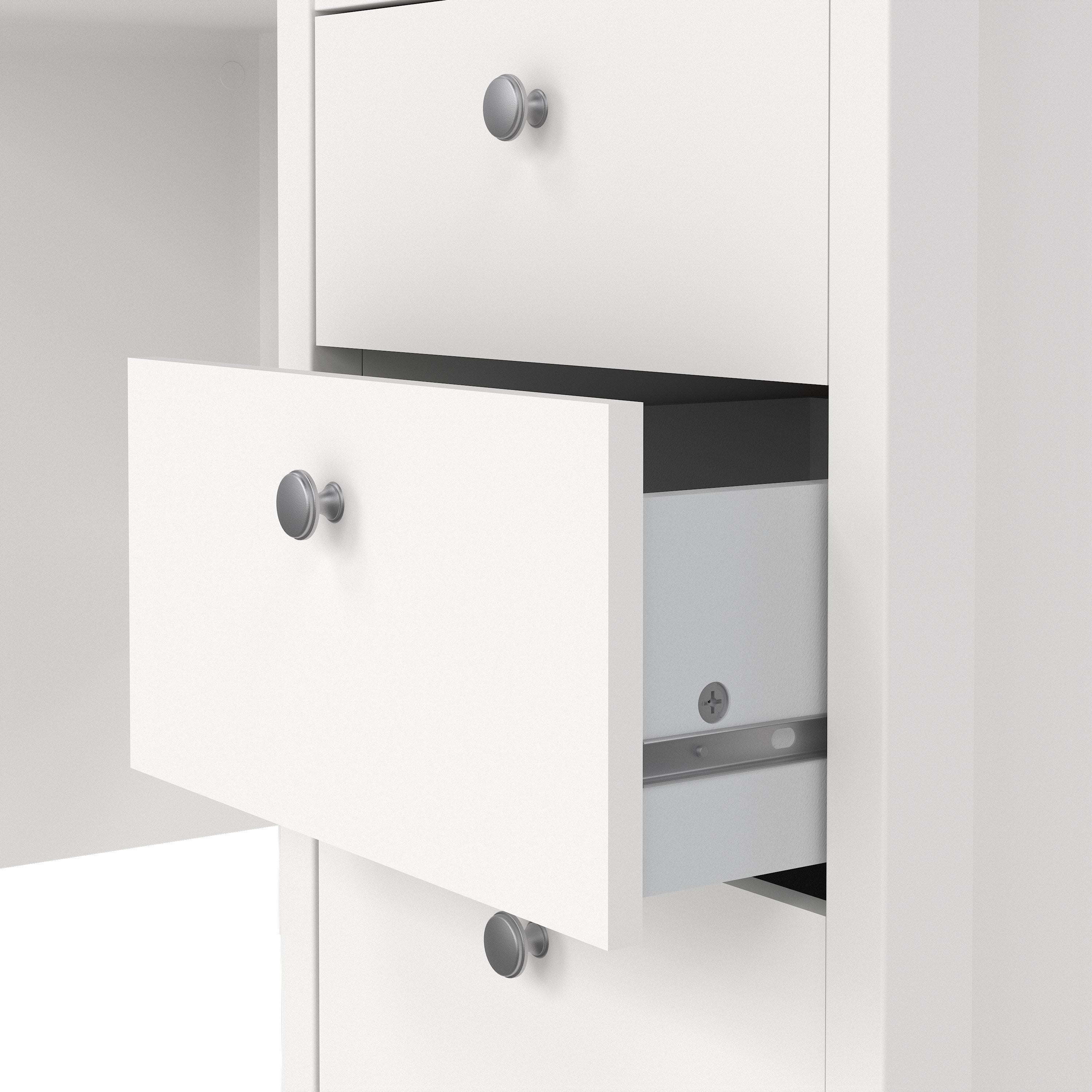 Maria 3 Drawer Dressing Table/ Desk in White