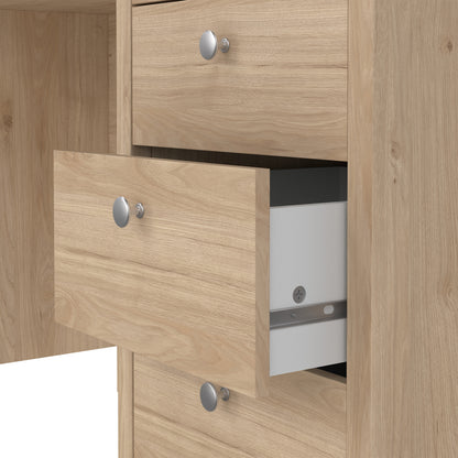 Maria 3 Drawer Dressing Table/ Desk in Jackson Hickory Oak