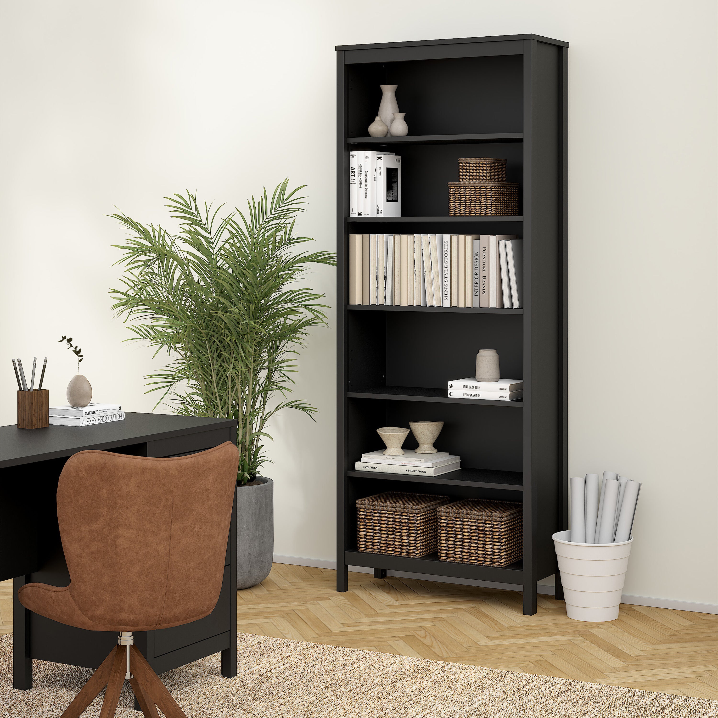 Maria Bookcase in Black